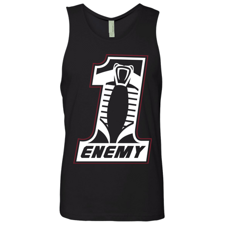 T-Shirts Black / S Number 1 Enemy Men's Premium Tank Top