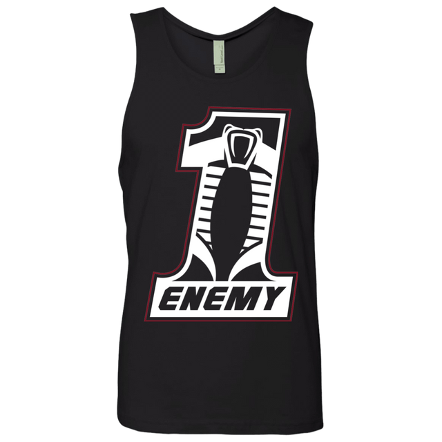 T-Shirts Black / S Number 1 Enemy Men's Premium Tank Top