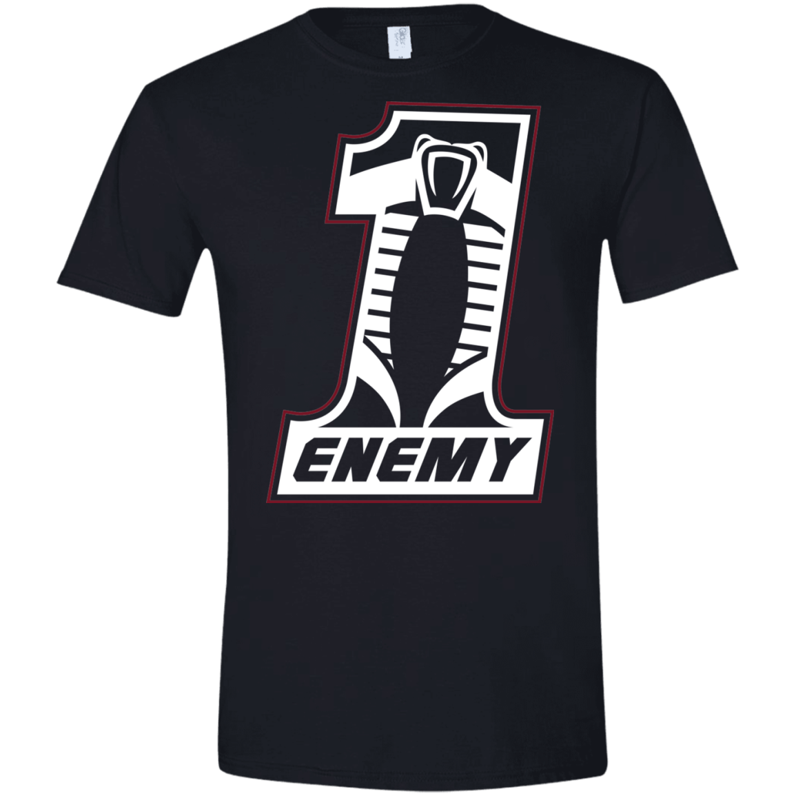 Number 1 Enemy Men's Semi-Fitted Softstyle