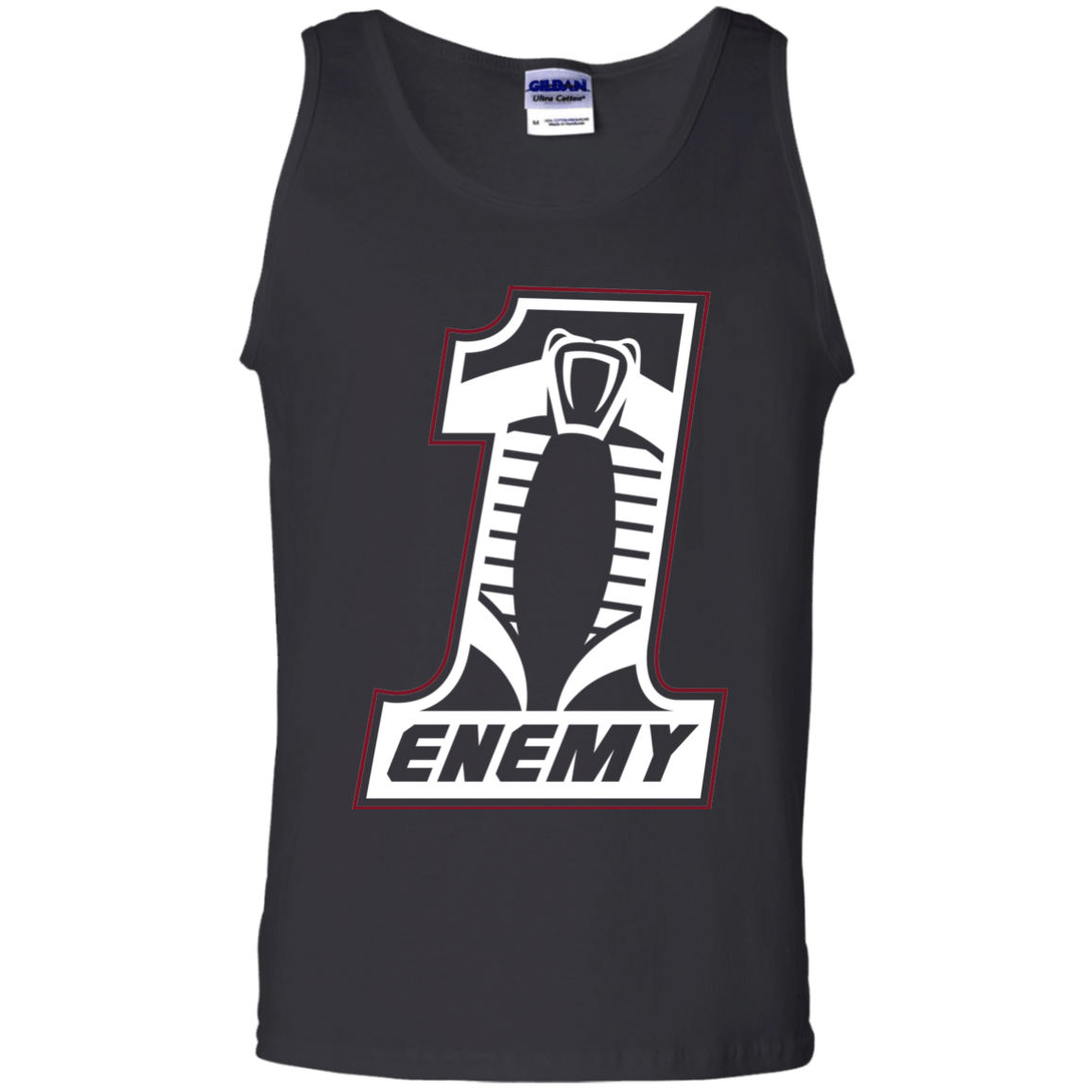 Number 1 Enemy Men's Tank Top