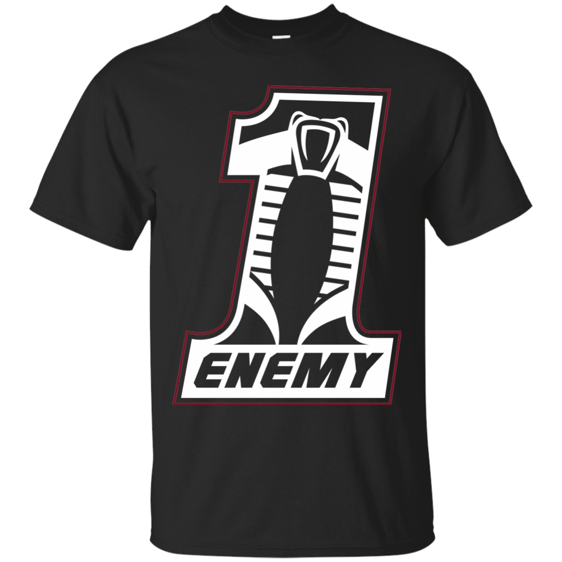 T-Shirts Black / S Number 1 Enemy T-Shirt