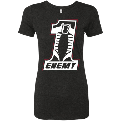T-Shirts Vintage Black / S Number 1 Enemy Women's Triblend T-Shirt