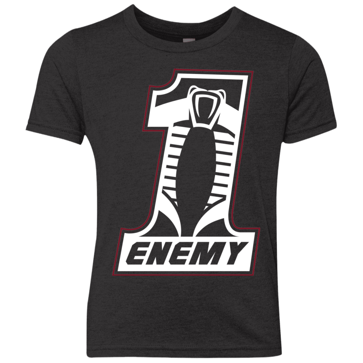 Number 1 Enemy Youth Triblend T-Shirt