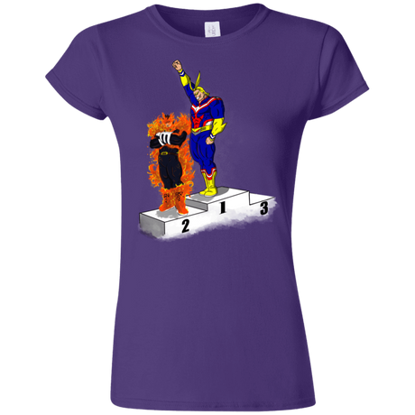 T-Shirts Purple / S Number One Junior Slimmer-Fit T-Shirt