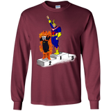 T-Shirts Maroon / S Number One Men's Long Sleeve T-Shirt