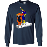 T-Shirts Navy / S Number One Men's Long Sleeve T-Shirt