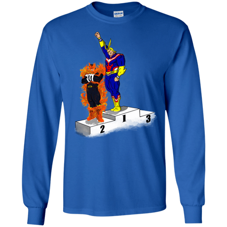 T-Shirts Royal / S Number One Men's Long Sleeve T-Shirt