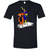 T-Shirts Black / X-Small Number One Men's Semi-Fitted Softstyle