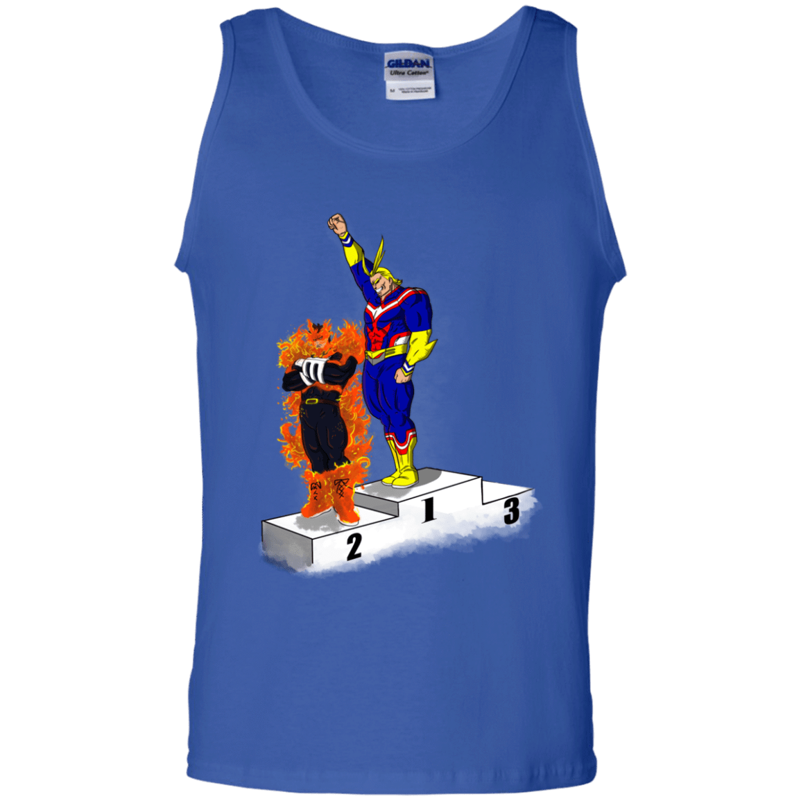 T-Shirts Royal / S Number One Men's Tank Top