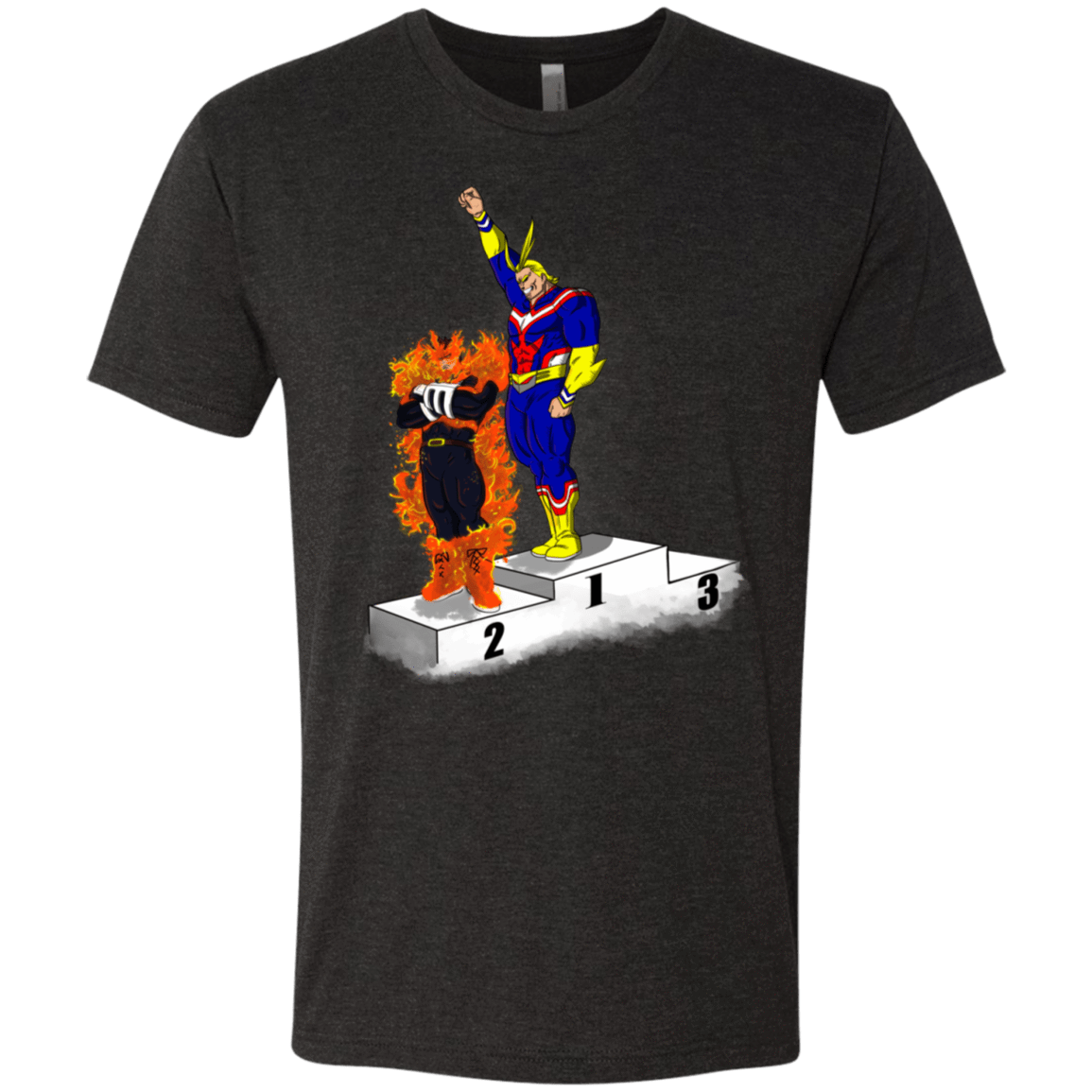 T-Shirts Vintage Black / S Number One Men's Triblend T-Shirt