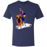 T-Shirts Vintage Navy / S Number One Men's Triblend T-Shirt