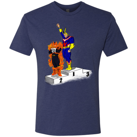 T-Shirts Vintage Navy / S Number One Men's Triblend T-Shirt