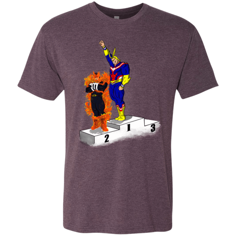 T-Shirts Vintage Purple / S Number One Men's Triblend T-Shirt