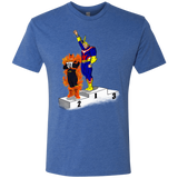 T-Shirts Vintage Royal / S Number One Men's Triblend T-Shirt