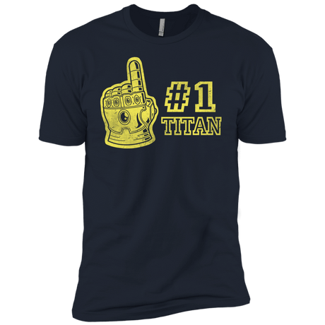T-Shirts Midnight Navy / YXS Number One Titan Boys Premium T-Shirt