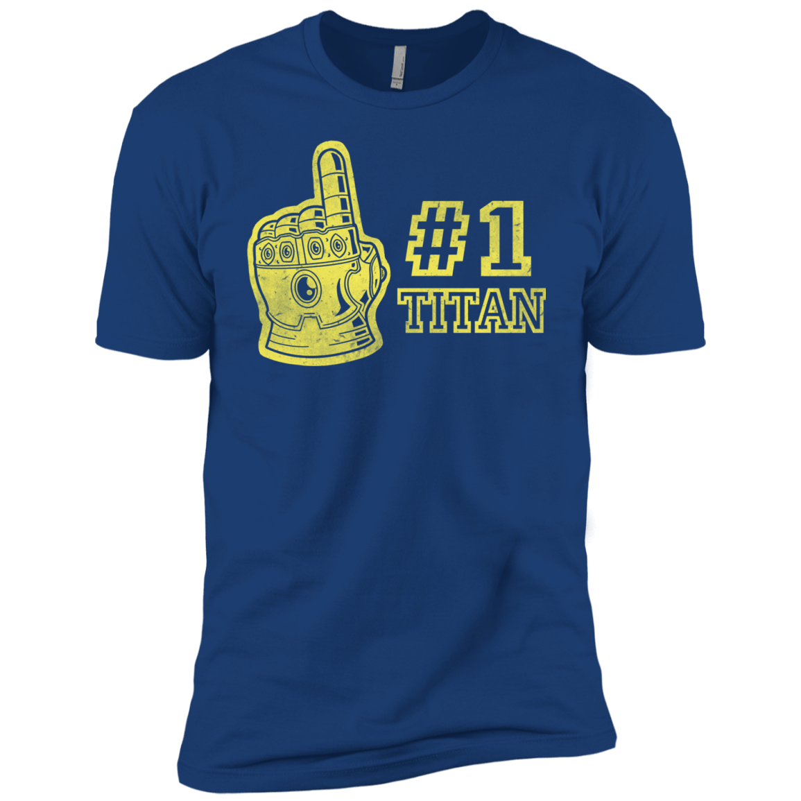 T-Shirts Royal / YXS Number One Titan Boys Premium T-Shirt