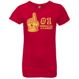 T-Shirts Red / YXS Number One Titan Girls Premium T-Shirt