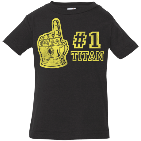 T-Shirts Black / 6 Months Number One Titan Infant Premium T-Shirt