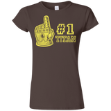 T-Shirts Dark Chocolate / S Number One Titan Junior Slimmer-Fit T-Shirt