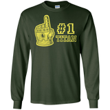 T-Shirts Forest Green / S Number One Titan Men's Long Sleeve T-Shirt