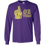 T-Shirts Purple / S Number One Titan Men's Long Sleeve T-Shirt