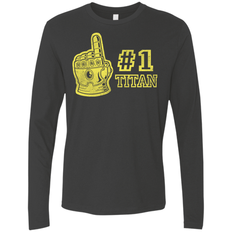 T-Shirts Heavy Metal / S Number One Titan Men's Premium Long Sleeve