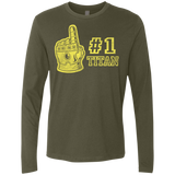 T-Shirts Military Green / S Number One Titan Men's Premium Long Sleeve