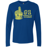 T-Shirts Royal / S Number One Titan Men's Premium Long Sleeve