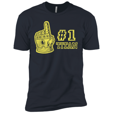 T-Shirts Indigo / X-Small Number One Titan Men's Premium T-Shirt