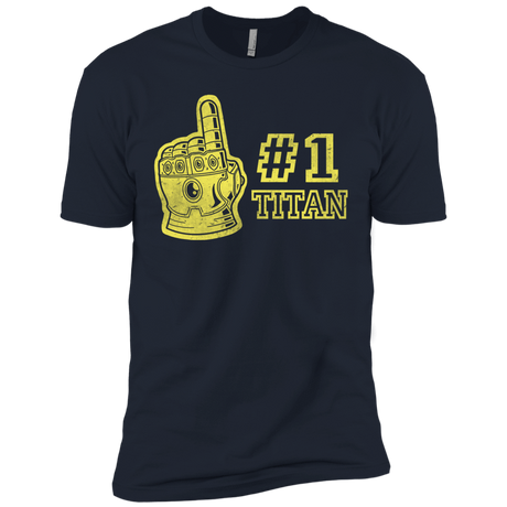 T-Shirts Midnight Navy / X-Small Number One Titan Men's Premium T-Shirt