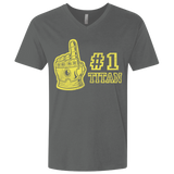 T-Shirts Heavy Metal / X-Small Number One Titan Men's Premium V-Neck