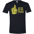 T-Shirts Black / X-Small Number One Titan Men's Semi-Fitted Softstyle
