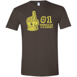 T-Shirts Dark Chocolate / S Number One Titan Men's Semi-Fitted Softstyle