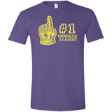 T-Shirts Heather Purple / S Number One Titan Men's Semi-Fitted Softstyle