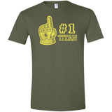 T-Shirts Military Green / S Number One Titan Men's Semi-Fitted Softstyle