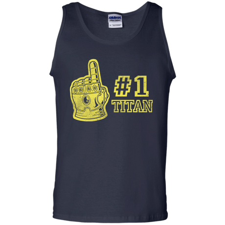 T-Shirts Navy / S Number One Titan Men's Tank Top