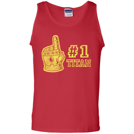 T-Shirts Red / S Number One Titan Men's Tank Top