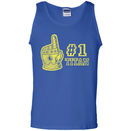 T-Shirts Royal / S Number One Titan Men's Tank Top