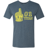 T-Shirts Indigo / S Number One Titan Men's Triblend T-Shirt