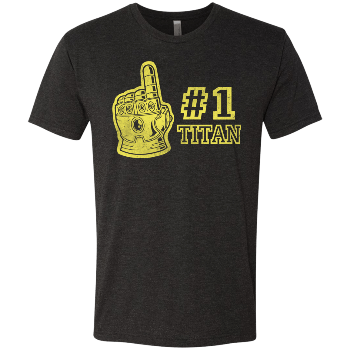 T-Shirts Vintage Black / S Number One Titan Men's Triblend T-Shirt