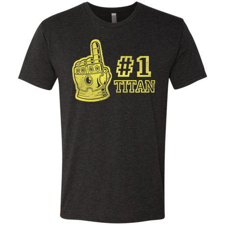 T-Shirts Vintage Black / S Number One Titan Men's Triblend T-Shirt