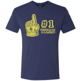 T-Shirts Vintage Navy / S Number One Titan Men's Triblend T-Shirt