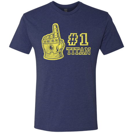 T-Shirts Vintage Navy / S Number One Titan Men's Triblend T-Shirt