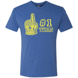 T-Shirts Vintage Royal / S Number One Titan Men's Triblend T-Shirt
