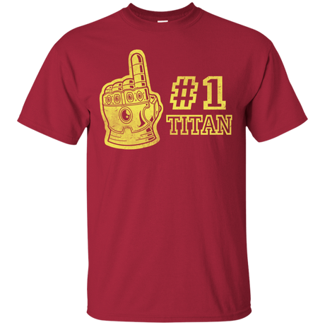 T-Shirts Cardinal / S Number One Titan T-Shirt