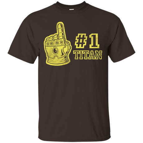 T-Shirts Dark Chocolate / S Number One Titan T-Shirt