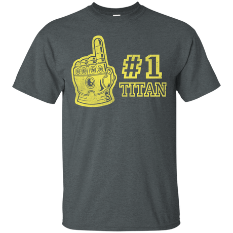 T-Shirts Dark Heather / S Number One Titan T-Shirt