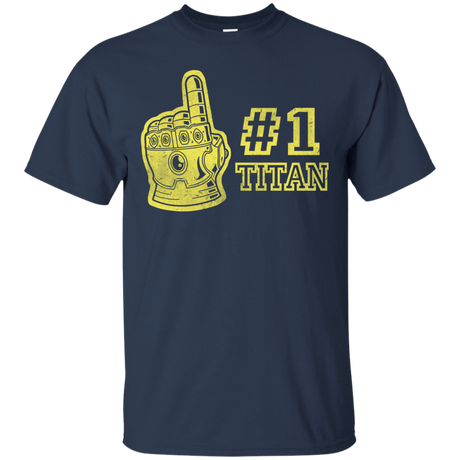 T-Shirts Navy / S Number One Titan T-Shirt