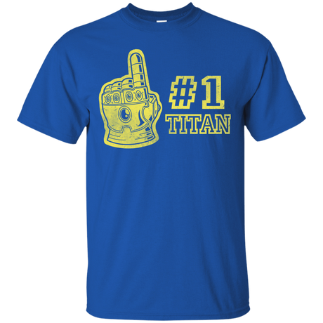 T-Shirts Royal / S Number One Titan T-Shirt