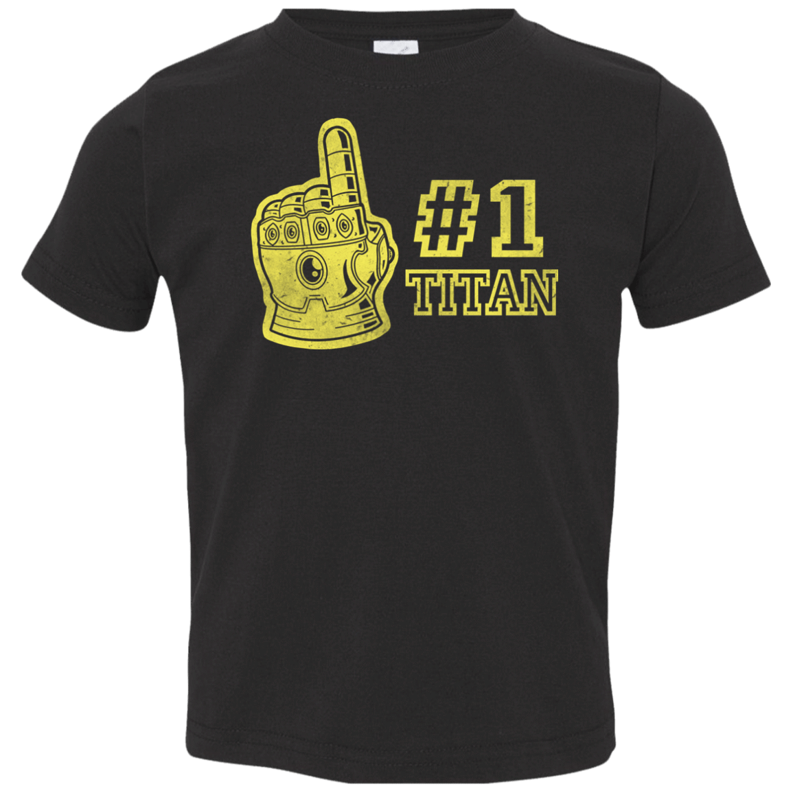 T-Shirts Black / 2T Number One Titan Toddler Premium T-Shirt